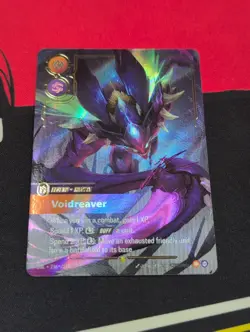 Kha'Zix Voidreaver - League of Legends Riftbound UNL 236/219 Signature Card NM - Image 1