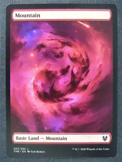 Mountain 253/254 Full Art - Mtg Magic Cards #B1 - Image 1