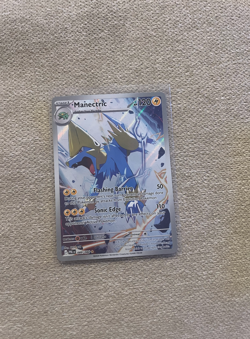 Pokemon TCG Manectric 089/084 Secret Rare Holo Pitch Black Card English Full Art - Image 1