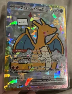 CHARIZARD ART READ DESCRIPTION BELOW HOLO CHARIZARD Card CHARIZARD Pokemon Card - Image 3