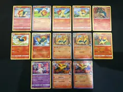 Pokemon TCG Typhlosion, Quilava And Cyndaquil Bundle X 13 Cards Inc Holos - Image 1