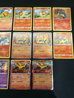 Pokemon TCG Typhlosion, Quilava And Cyndaquil Bundle X 13 Cards Inc Holos - Image 2