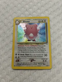Pokemon Neo Revelation Blissey 2/64 Holo Rare Card - Image 1