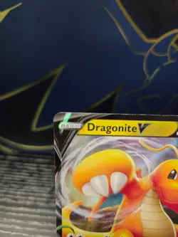 Pokemon Card Dragonite V SWSH154 Black Star Promo Holo Rare Near Mint - Image 2