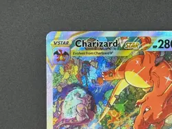 Pokemon TCG Charizard VSTAR SWSH262 Black Star Promo Near Mint Condition - Image 3