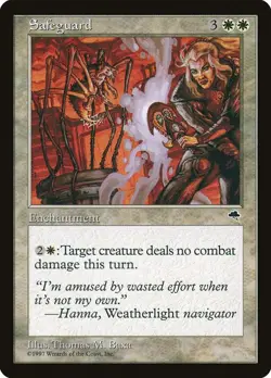 Safeguard Tempest Rare NM Magic: The Gathering 39 Normal - Image 1