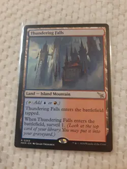 Thundering Falls - Murders at Karlov Manor MTG Magic The Gathering Never Played - Image 1