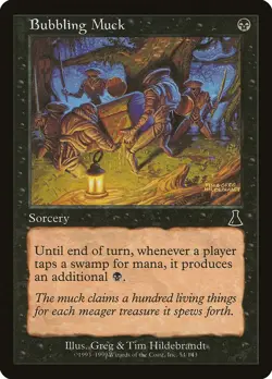MTG - Bubbling Muck - Urza's Destiny - X1 - (LP) - #X6754 - Image 1