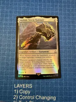 Mjolnir, Storm Hammer Universes Beyond: Assassin's Creed Foil - Image 1