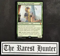 X1 - MTG - Rhonas the Indomitable - Mythic - NM - Amonkhet - 182 - Image 1
