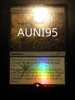 mtg magic fatal push FOIL FNM DCI promo FRENCH vf fr poussee fatale - Image 1