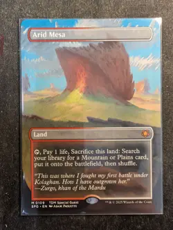 Arid Mesa - Borderless - TDM Special Guests (MTG) - Image 1
