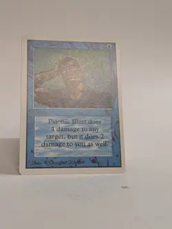 Magic the Gathering MTG Unlimited PSIONIC BLAST - Lightly Played - Ungraded - Image 4