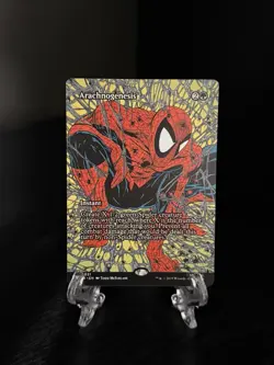 MTG Marvel Spider-Man Arachnogenesis #031 Full Art Rare - Image 1