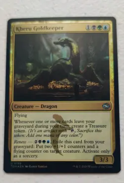 MTG Kheru Goldkeeper Tarkir: Dragonstorm Foil - Image 1