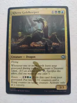 MTG Kheru Goldkeeper Tarkir: Dragonstorm Foil - Image 2
