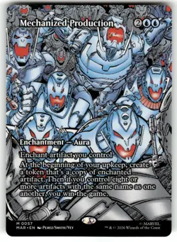 Mechanized Production (Borderless) 57 Marvel Universe Eternal-Legal Magic NM - Image 1