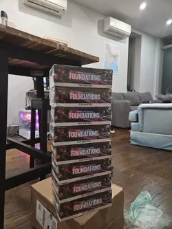 Magic MTG Foundations PLAY Booster Box FACTORY SEALED IN HAND! - Image 1