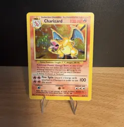 Pokemon TCG Charizard 4/102 1999 Base Set Holo Rare 120 HP - Image 1