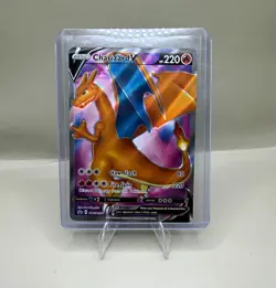 Pokemon TCG Charizard 4/102 Base Set Holo Rare English 120 HP Arita - Image 1