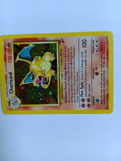 Pokemon TCG Base Set 2 Charizard 4/130 Holo Rare 120 HP 1999 English - Image 2