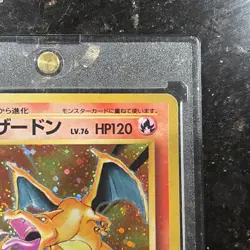 Pokemon TCG 1996 Charizard Holo Rare No.006 Japanese Base Set - Image 3