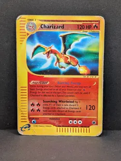 Charizard 040/165 Expedition Base Set Reverse Holo Rare Pokemon TCG Nintendo - Image 1