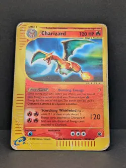 Charizard 040/165 Expedition Base Set Reverse Holo Rare Pokemon TCG Nintendo - Image 3