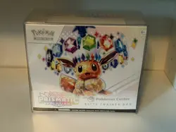 Pokemon Prismatic Evolutions Pokemon Center ETB Sealed With Protective Case - Image 1