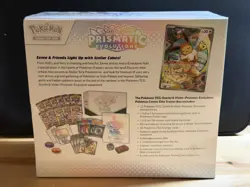 Pokemon Prismatic Evolutions Pokemon Center ETB Sealed With Protective Case - Image 4