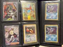 Pokemon TCG Card Collection Modern Era + Some Vintage Raw Singles Binder - Image 4