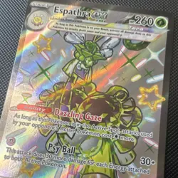 Pokemon Espathra ex 214/091 SV Paldean Fates 2024 Stage 1 260 HP SIR Holo - Image 2