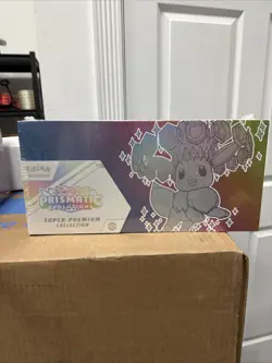 Pokemon Prismatic Evolution Super Premium Collection Sealed New - Image 1
