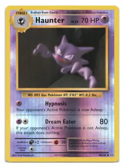 Haunter 48/108 Uncommon Evolutions Pokemon Reverse Holo 2016 - Image 1