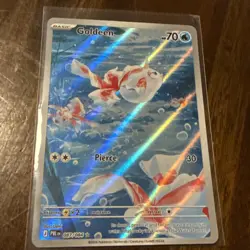 Pokemon Pitch Black Goldeen 087/084 Illustration Rare IR NM - Image 1
