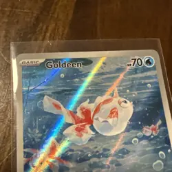 Pokemon Pitch Black Goldeen 087/084 Illustration Rare IR NM - Image 2