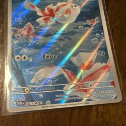 Pokemon Pitch Black Goldeen 087/084 Illustration Rare IR NM - Image 3