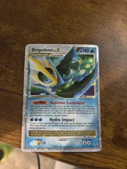 Nintendo Empoleon LV.X DP11 Diamond & Pearl Promo Holo 140HP English 2007 - Image 2
