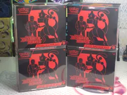 LOT of 4 Destined Rivals Elite Trainer Box ETB Pokemon TCG Sealed - Image 1