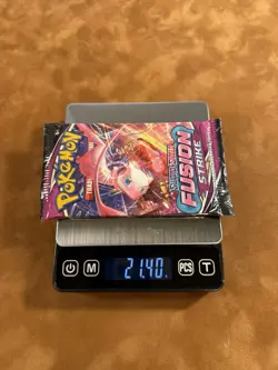 WEIGHTED Pokemon TCG Sword & Shield Fusion Strike Mew Booster Pack Lot of 3 - Image 4