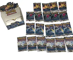 SPANISH Pokemon TCG Silver Tempest Sword & Shield Booster with 20 Packs - Image 2
