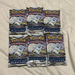 SPANISH Pokemon TCG Silver Tempest Sword & Shield Booster with 20 Packs - Image 4