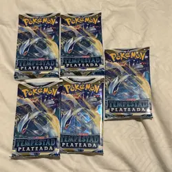 SPANISH Pokemon TCG Silver Tempest Sword & Shield Booster with 20 Packs - Image 5