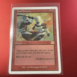 Final Fortune Magic: 6th Edition #175 1999 LP MTG - Image 3