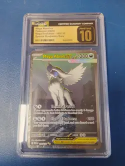 Pokemon Mega Absol EX Mega Evolution 180/132 SIR CGC 10 Pristine - Image 1