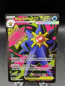 Pokemon Mega Starmie ex 102/088 Perfect Order NM - Image 1