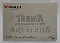 URENI OF THE UNWRITTEN #51 /54 MTG TARKIR DRAGONSTORM ART SERIES Magic TDM - Image 2