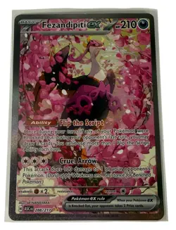 Fezandipiti ex 288/217 Ascended Heroes Full Art Holo Ultra Rare EN Pokemon TCG - Image 2