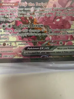 Fezandipiti ex 288/217 Ascended Heroes Full Art Holo Ultra Rare EN Pokemon TCG - Image 5