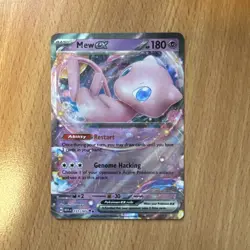 Pokemon Mew EX 151/165 Scarlet & Violet 151 Double Rare Full Art Holo 180 HP - Image 1